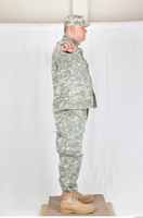  Photos Army Man in Camouflage uniform 6 20th century US Air force camouflage t poses whole body 0002.jpg